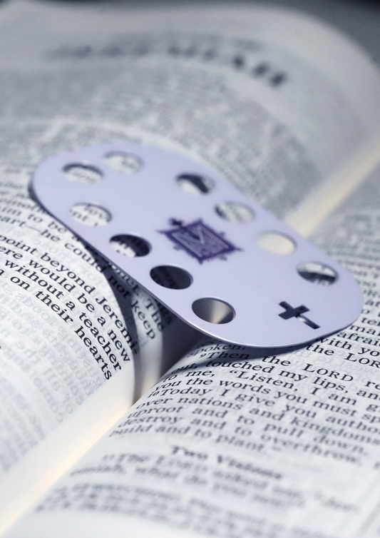 Rosary Card - Compact Prayer Tool for On-the-Go Meditation