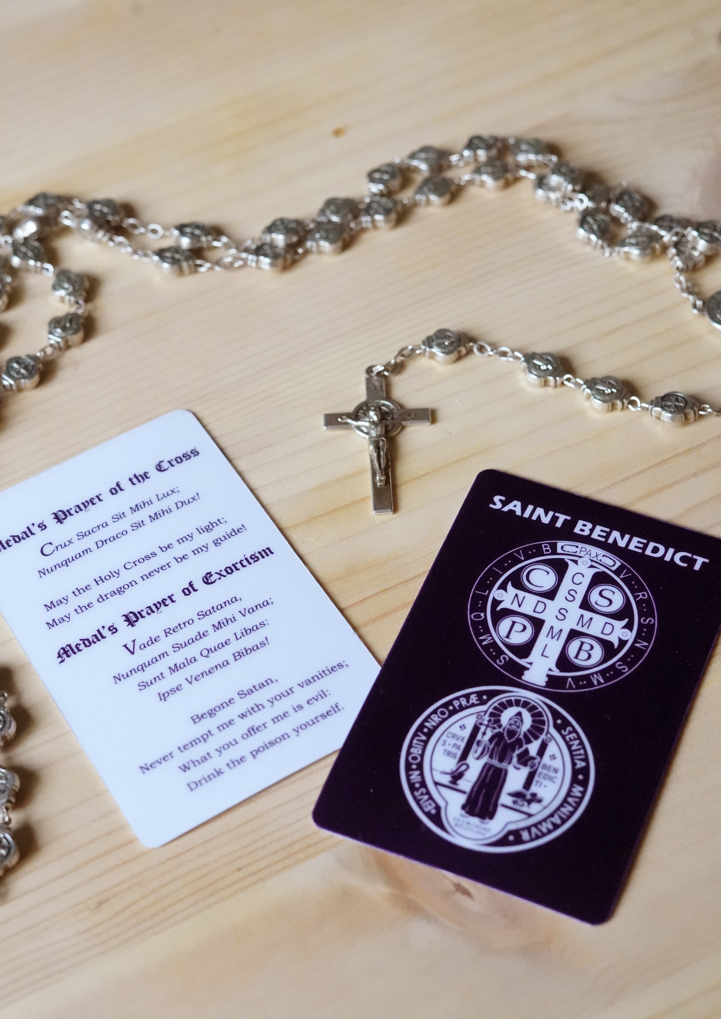 Carry Faith with You: St. Benedict Wallet Prayer Card