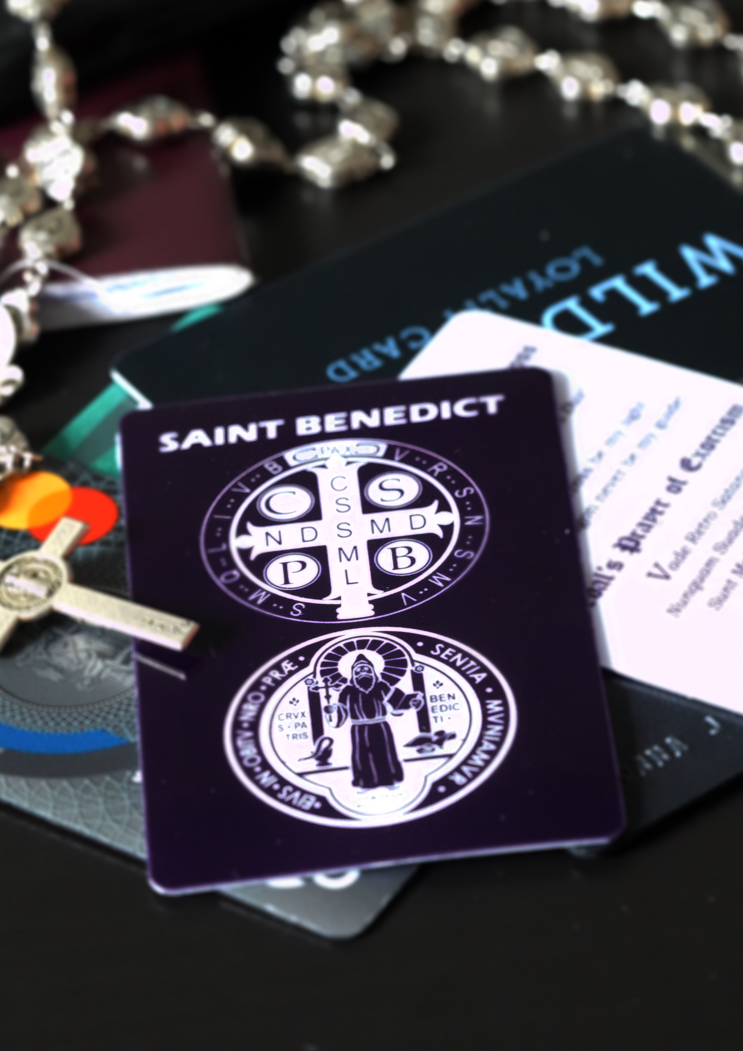 Carry Faith with You: St. Benedict Wallet Prayer Card